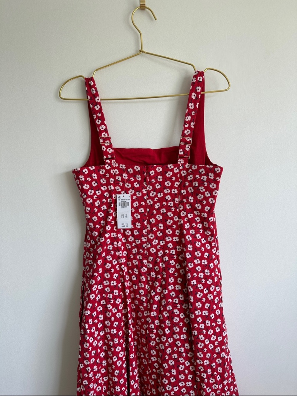 The A&F Mila Stretch Midi Dress SIZE M - Picture 9 of 17